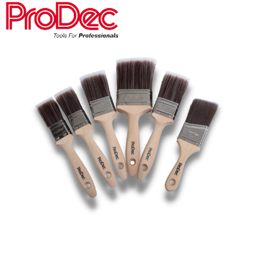 Paint Brush Set 6 Piece Premier Synthetic