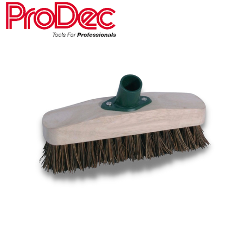 Deck Brush Stiff Scrub Head - 9"